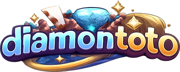 Logo diamontoto berwarna biru